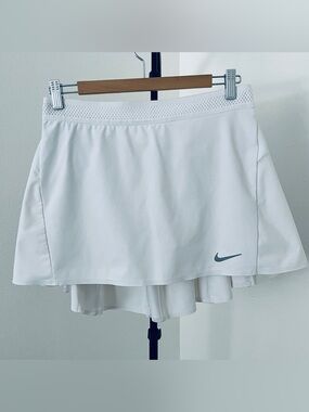 🎾 Nike Flex Tennis Skort White | Dri-FIT + Built-In Shorts | Size Small